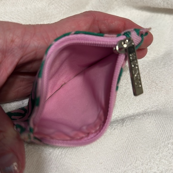 Marimekko for Clinique Mini Slim ID Card Holder Pouch Wallet Zip Top Print - Picture 3 of 3